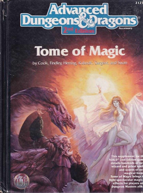 Advanced Dungeons & Dragons 2nd Edition - Tome of Magic (C Grade) (Genbrug)
